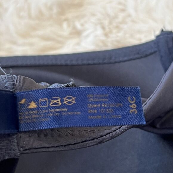 Rachel Roy Bra 36C Lightly Padded Molded Cup Wireless Support RR105 - Picture 6 of 6